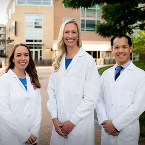 Stanbrick doctors in white coats