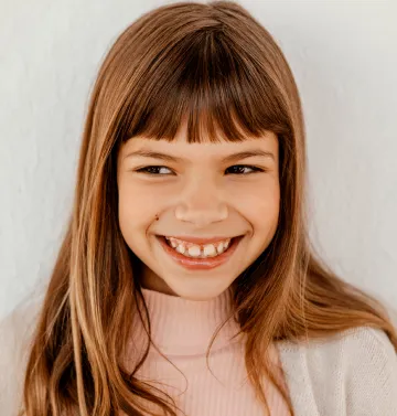 Smiling young girl