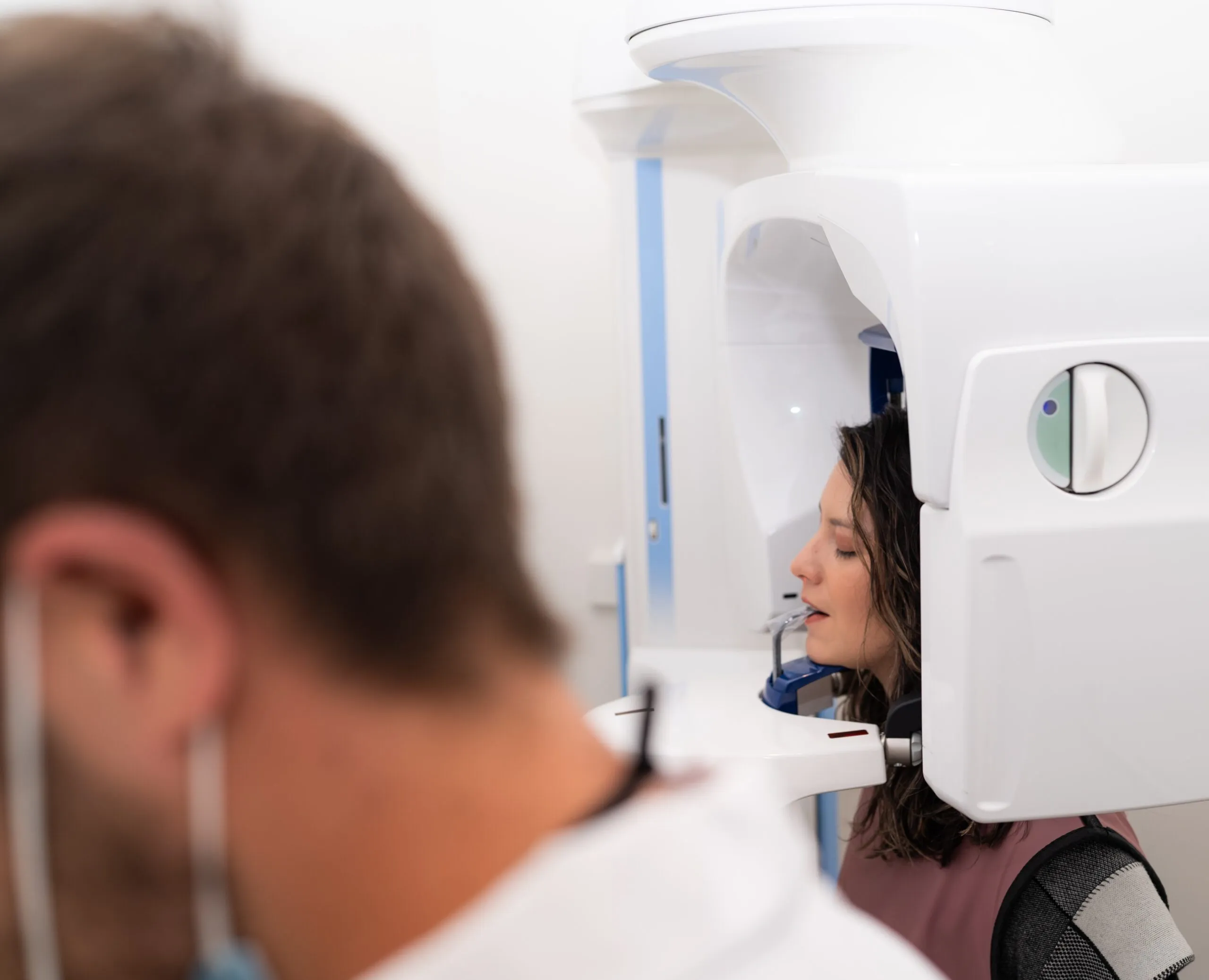 A Stanbrick dentist carrying out a procedure with advanced equipment