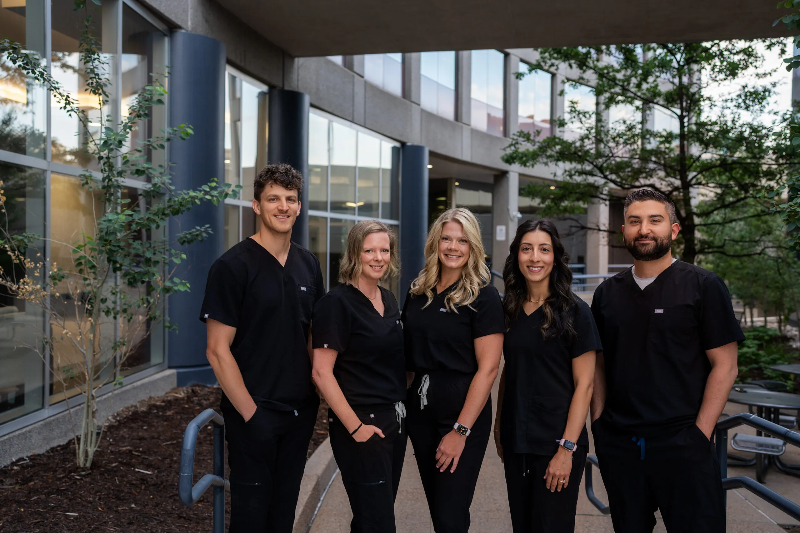 The Stanbrick Dental Specialists team — Drs. Griebel, Neitzke, Schmidt, Minavi and Malihi